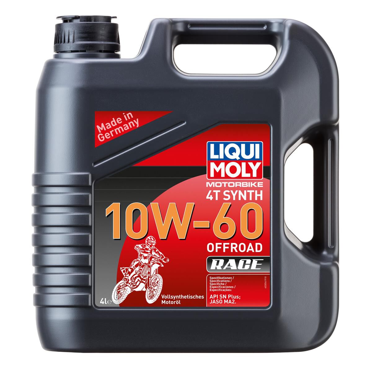 LIQUI MOLY MOTORBIKE 4T SYNTH 10W-60 OFFROAD RACE 4L, , scaau_hi-res