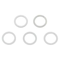Pkt 5 SUMP PLUG WASHERS ALUMINIUM 18mm x 24mm x 1.5mm, , scaau_hi-res
