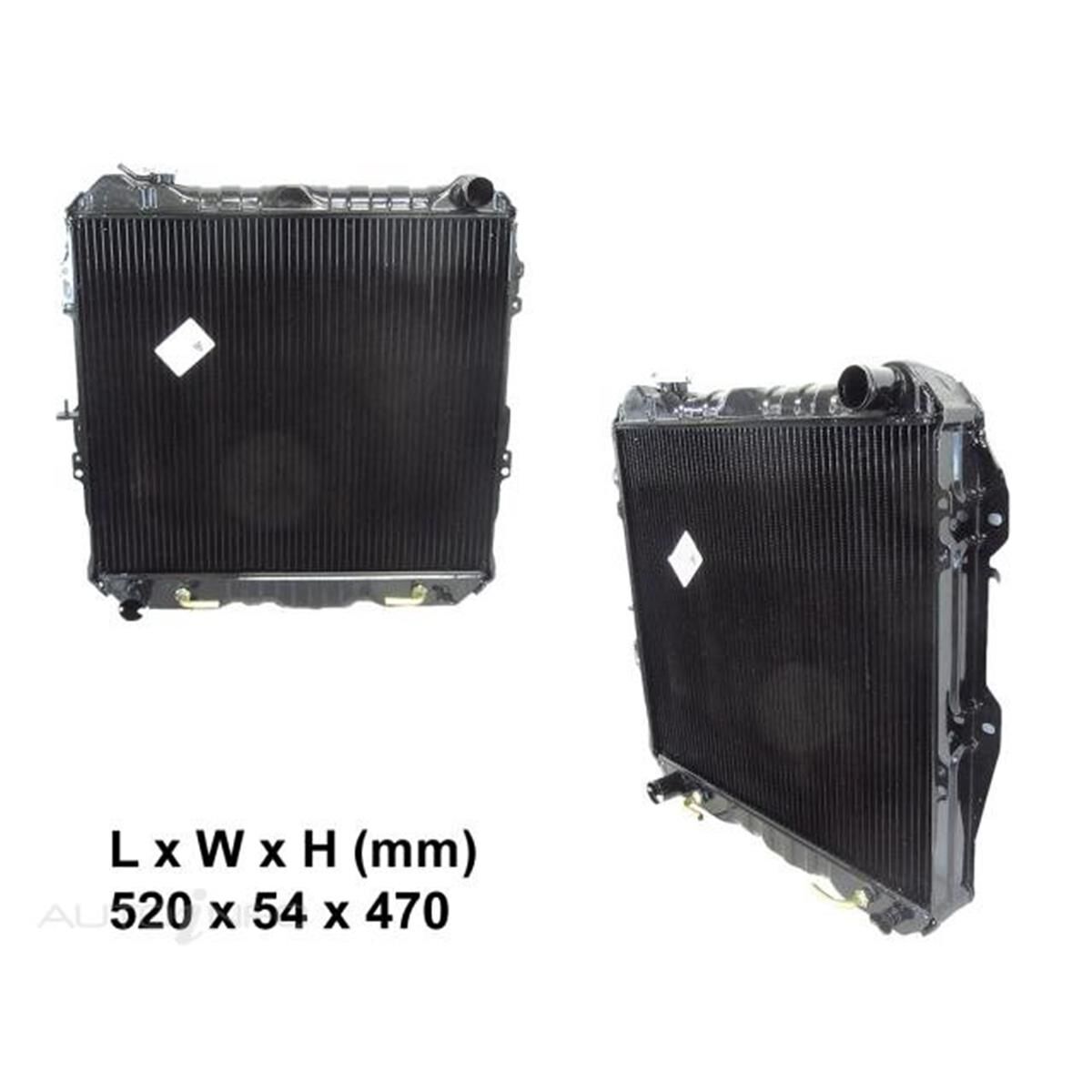 TOYOTA HILUX  RN130 SERIES  10/1991 ~ 09/1997  AUTOMATIC DIESEL RADIATOR, , scaau_hi-res