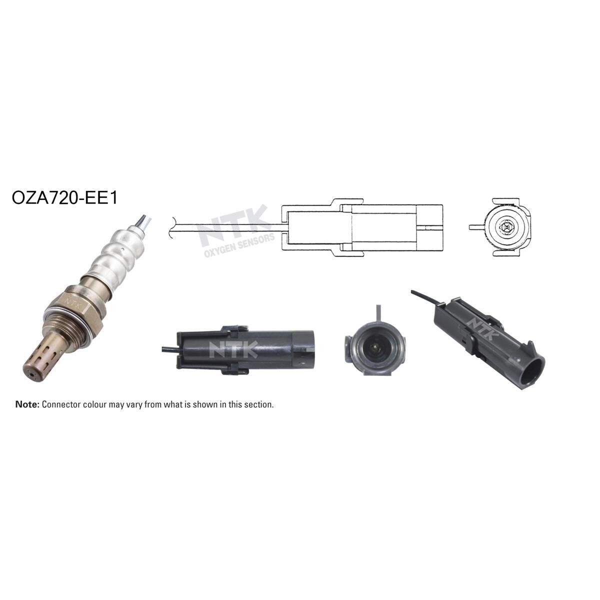 NTK OXYGEN SENSOR - OZA720-EE1, , scaau_hi-res