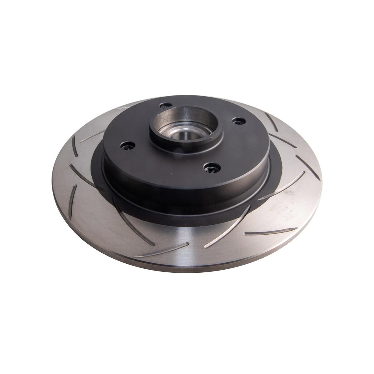 Street T2 Slotted [ Peugeot 207 208 307 2008-on & Citroen C3 C4 2006-on-> R ]  with Bearing, Nut, Dust cap and Magnetic Ring, , scaau_hi-res
