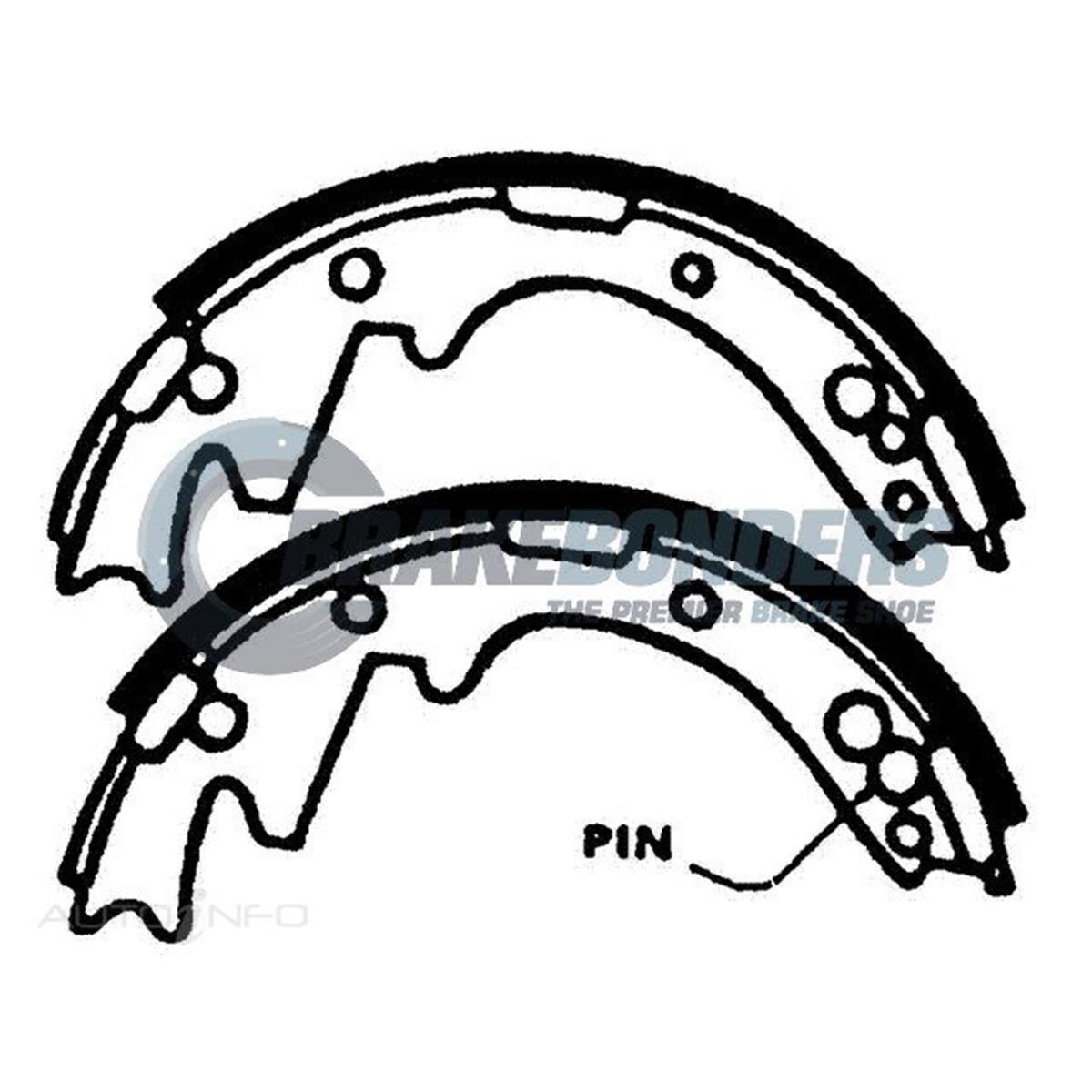 Special Bond Brake Shoes, , scaau_hi-res