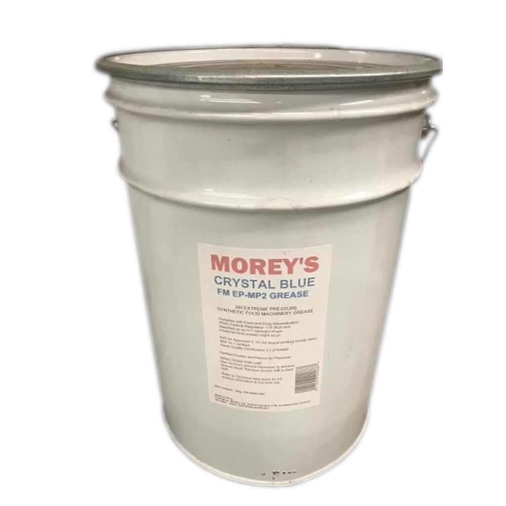 Morey Oil Crystal Blue Synthetic Food Grade Grease Drum 20kg, 43020