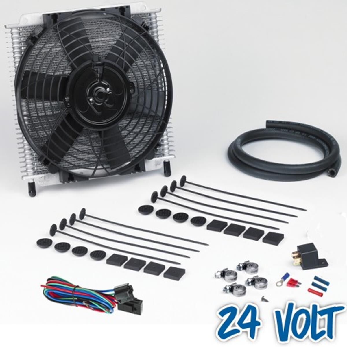 30-PLATE CORE &AMP; 10" SLIMLINE 24V THERMATIC FAN COMBO KIT, , scaau_hi-res