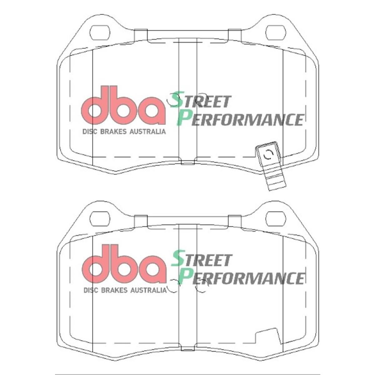 DBA SP PERFORMANCE BRAKE PADS Nissan 350Z & Skyline 1990-2009, , scaau_hi-res