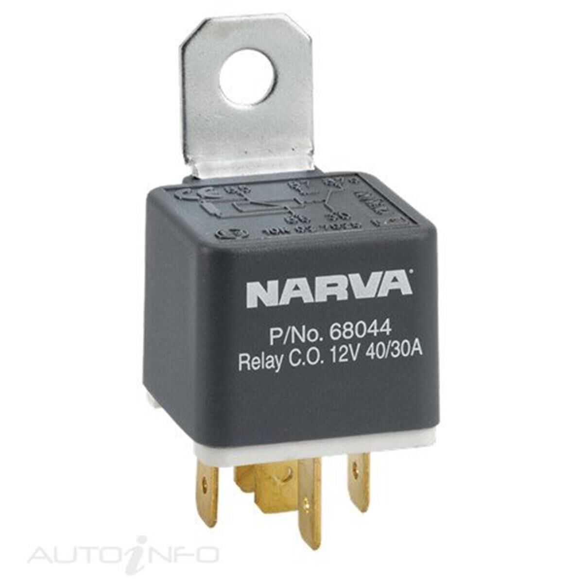 RELAY 12V 5PIN 40/30A (D), , scaau_hi-res