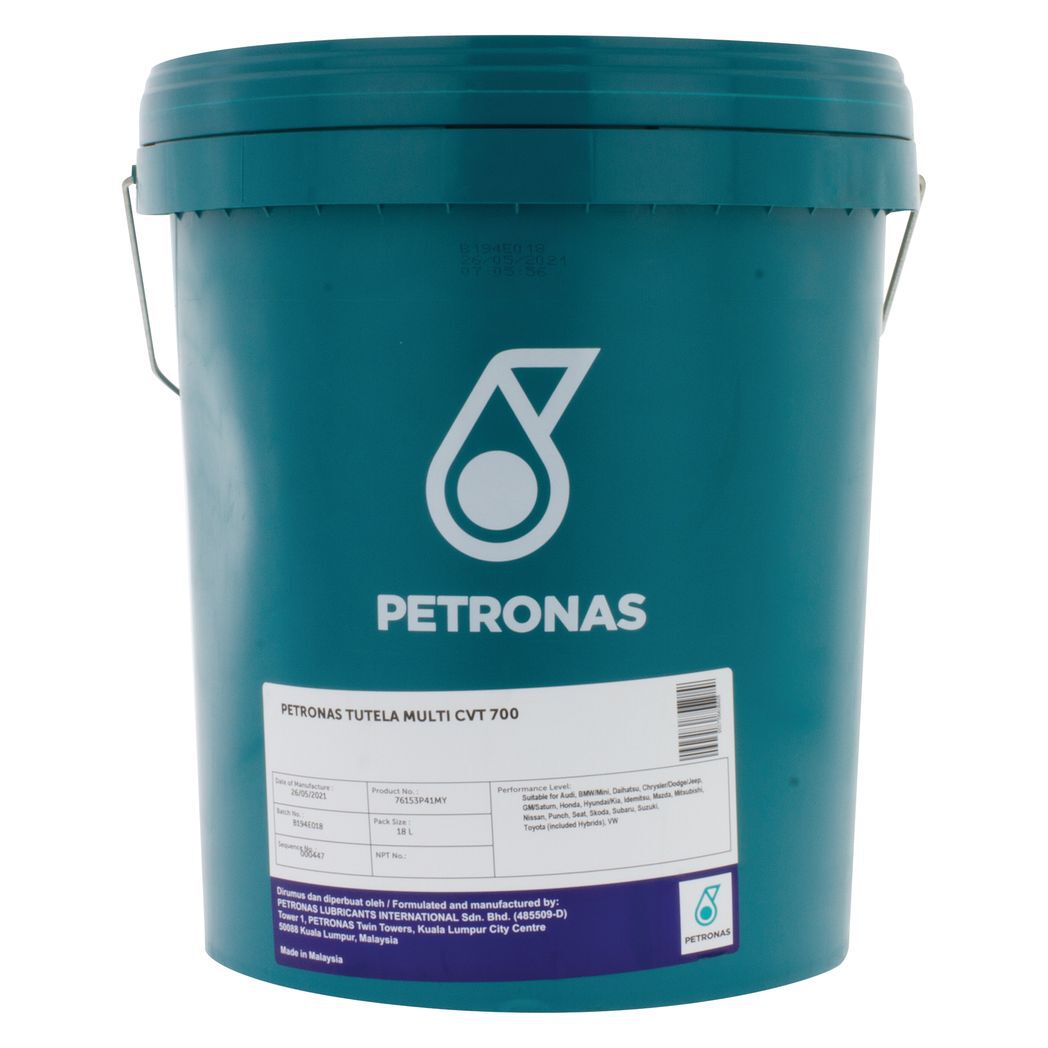 Petronas Tutela CVT 700 18L - 76153P41MY | Supercheap Auto