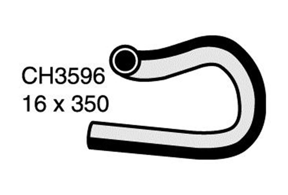 Heater Hose  - HOLDEN RODEO TF - 2.5L I4  DIESEL - Manual & Auto, , scaau_hi-res