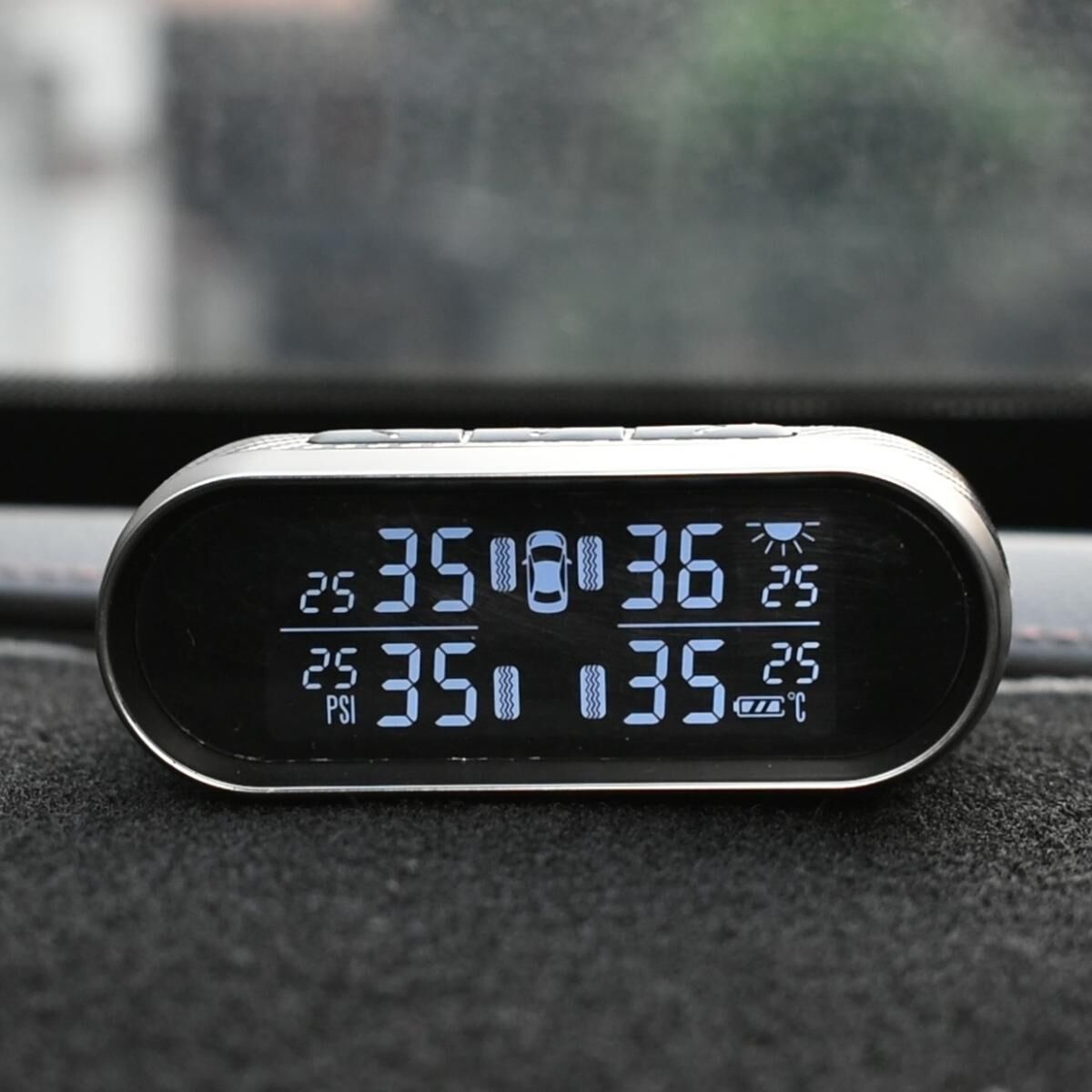 Promata Mata 2 EZsync Wireless Pairing Tyre Pressure Monitor - 10 Internal Sensors - With Booster 25 Meters 25 Meters, , scaau_hi-res