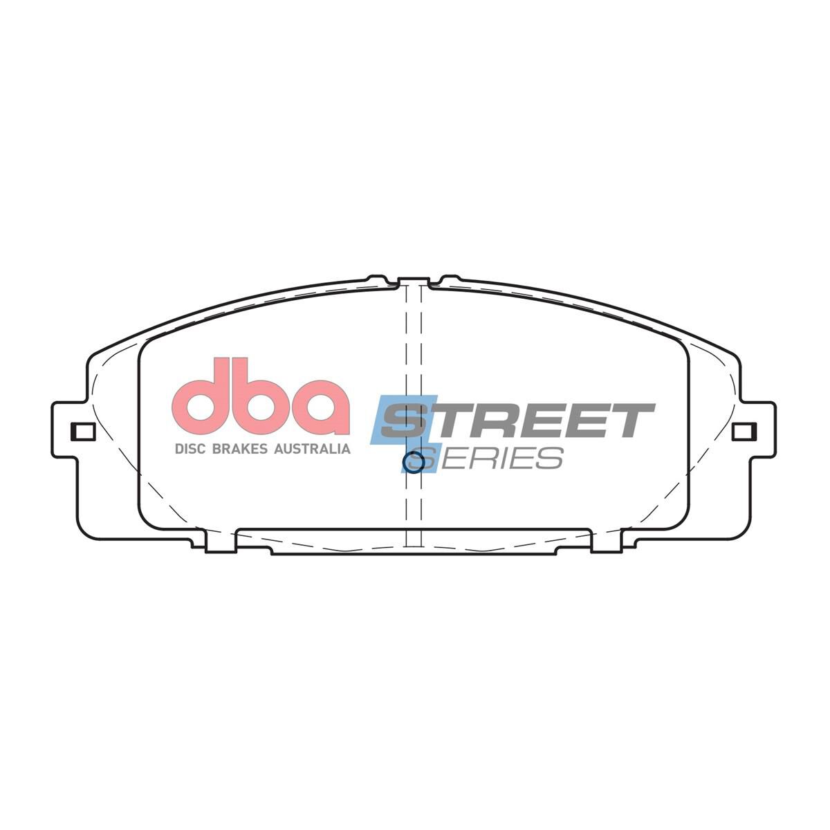 DBA SS STREET SERIES BRAKE PADS [ Toyota HI-Ace 2004-2014 F ], , scaau_hi-res