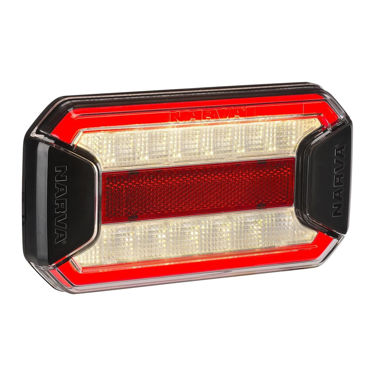 Narva 9-33 Volt LED Tail and Rerverse Lamp with In-Built Reflector, Clear Lens and 0.5m of Hard-Wired Cable, , scaau_hi-res