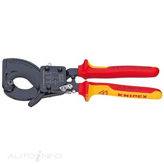 KNIPEX 1000V CABLE CUTTERS 250MM, , scaau_hi-res