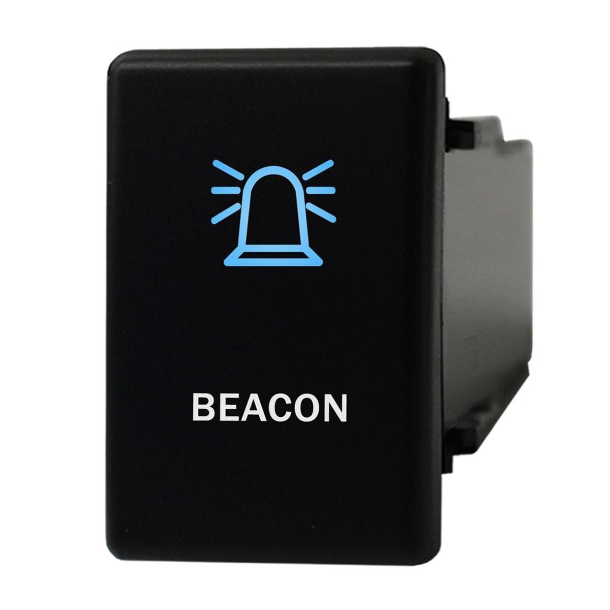 SWITCH PUSH BUTTON ON/OFF 12V BEACON T/S ISUZU D-MAX, MUX, BT-50 2020 On, , scaau_hi-res