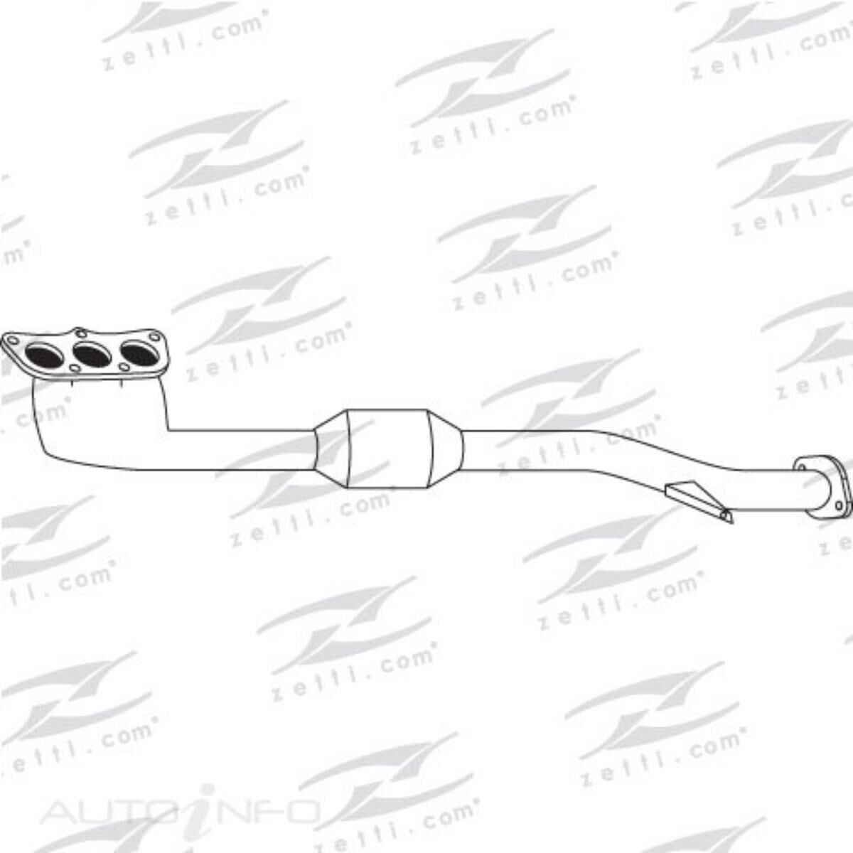 SUBARU LIBERTY R SEDAN WAGON 6CYL 3.0L EZ30 4WD LHS SIDE CAT 08/04 - 08/09, , scaau_hi-res