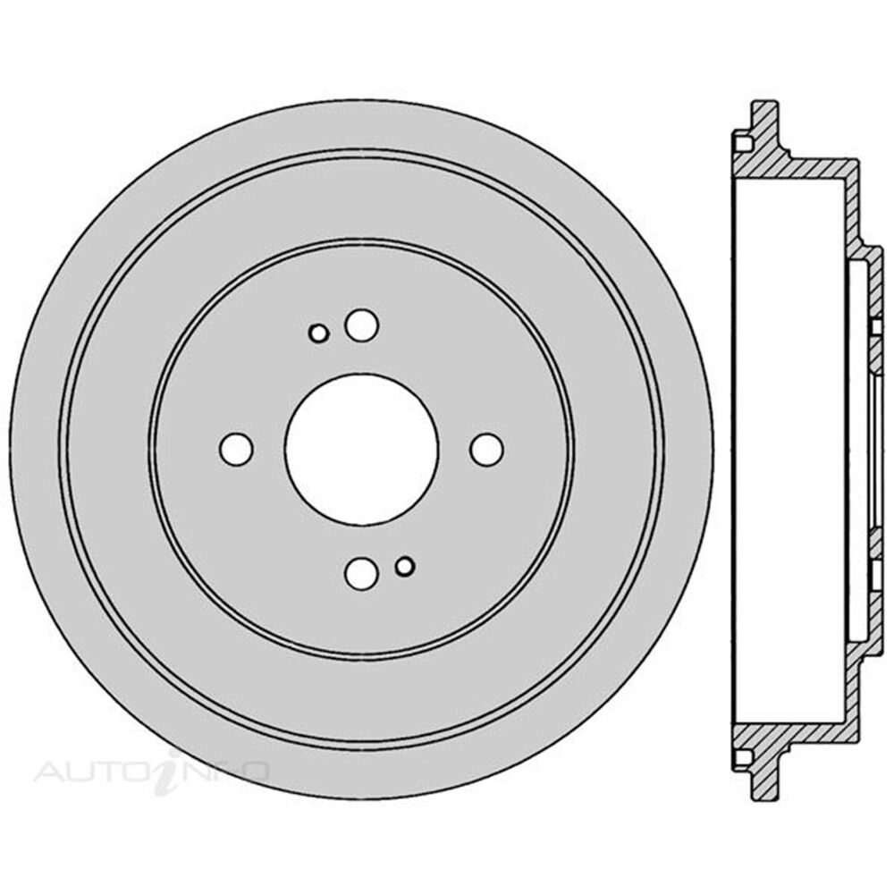 Protex Brake Drum DRUM4173 Supercheap Auto
