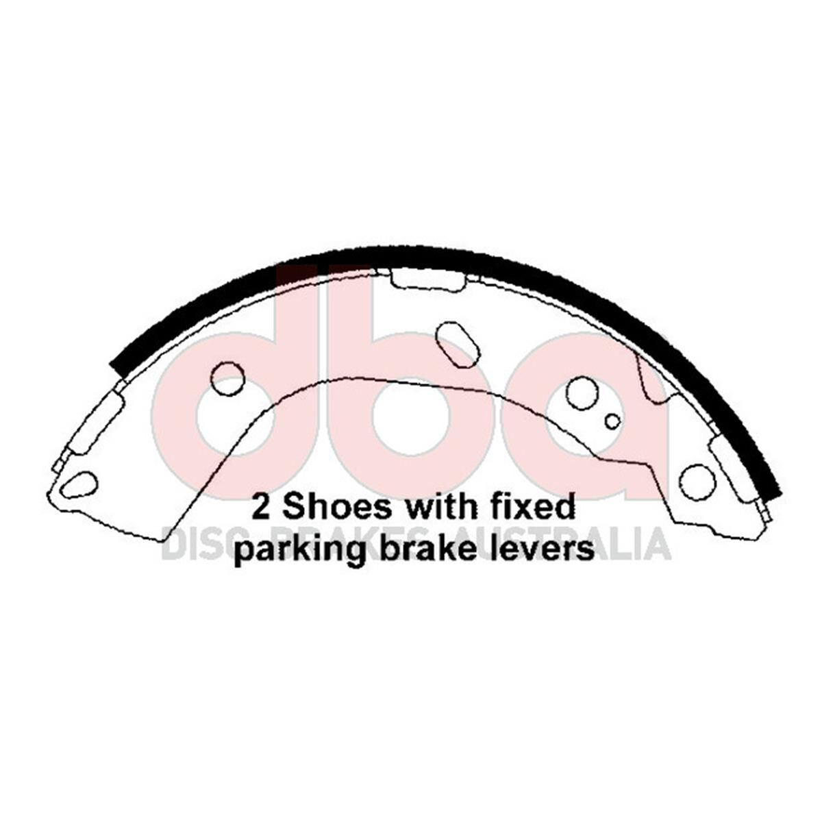 Street Series Brake Shoes [Hyundai Getz 2002-11 180mm], , scaau_hi-res