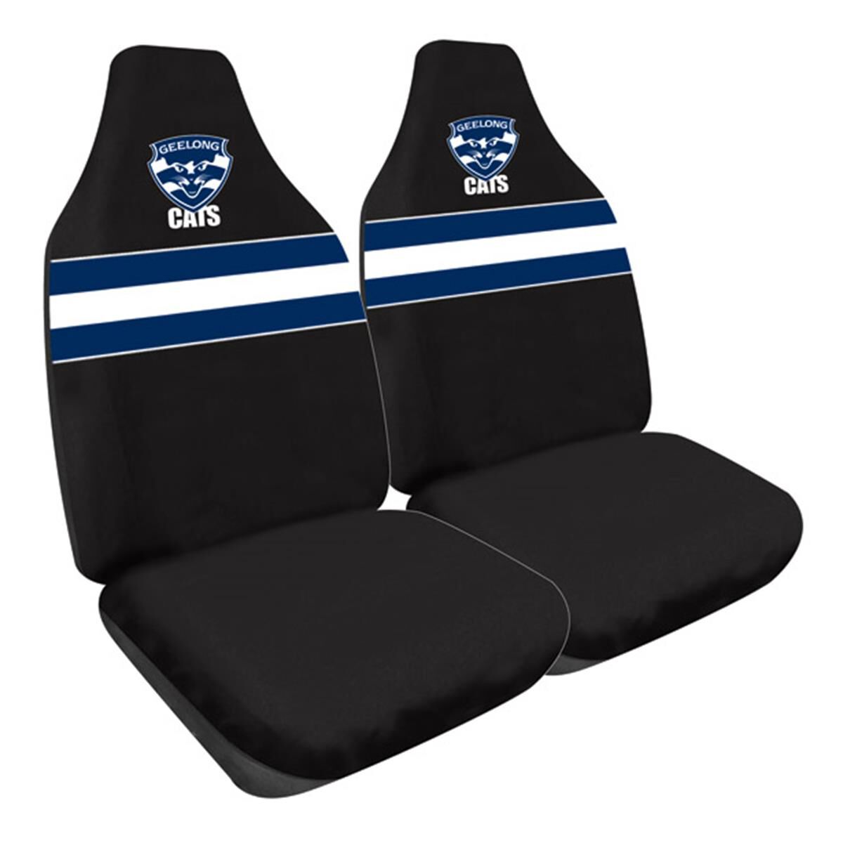 AFL Seat Covers Geelong Front Universal Size 60 Supercheap Auto