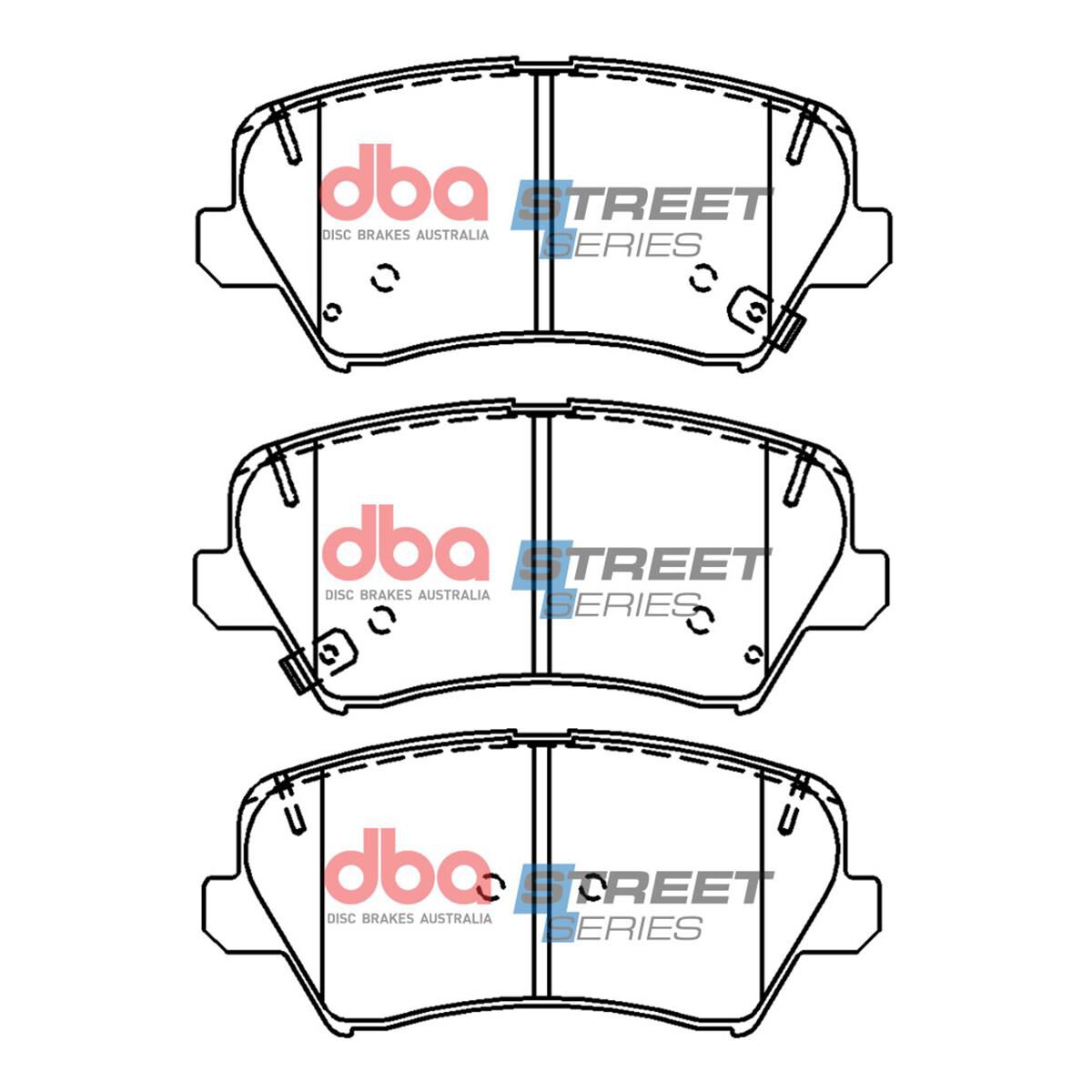 DBA SS STREET SERIES BRAKE PADS [HYUNDAI I30 2013 ON F], , scaau_hi-res