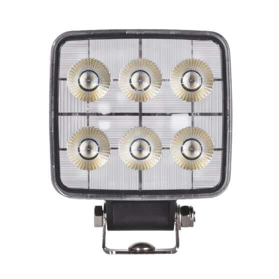LED SQUARE WORKLAMP FLOOD BEAM60 Deg 9-36V 24W 24 LEDs BLACKHSNG 2,800Lmn IP68, , scaau_hi-res