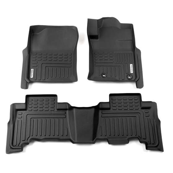 DEEP DISH FLOOR LINERS FOR TOYOTA LANDCRUISER PRADO 150 2012+ FULL SET, , scaau_hi-res