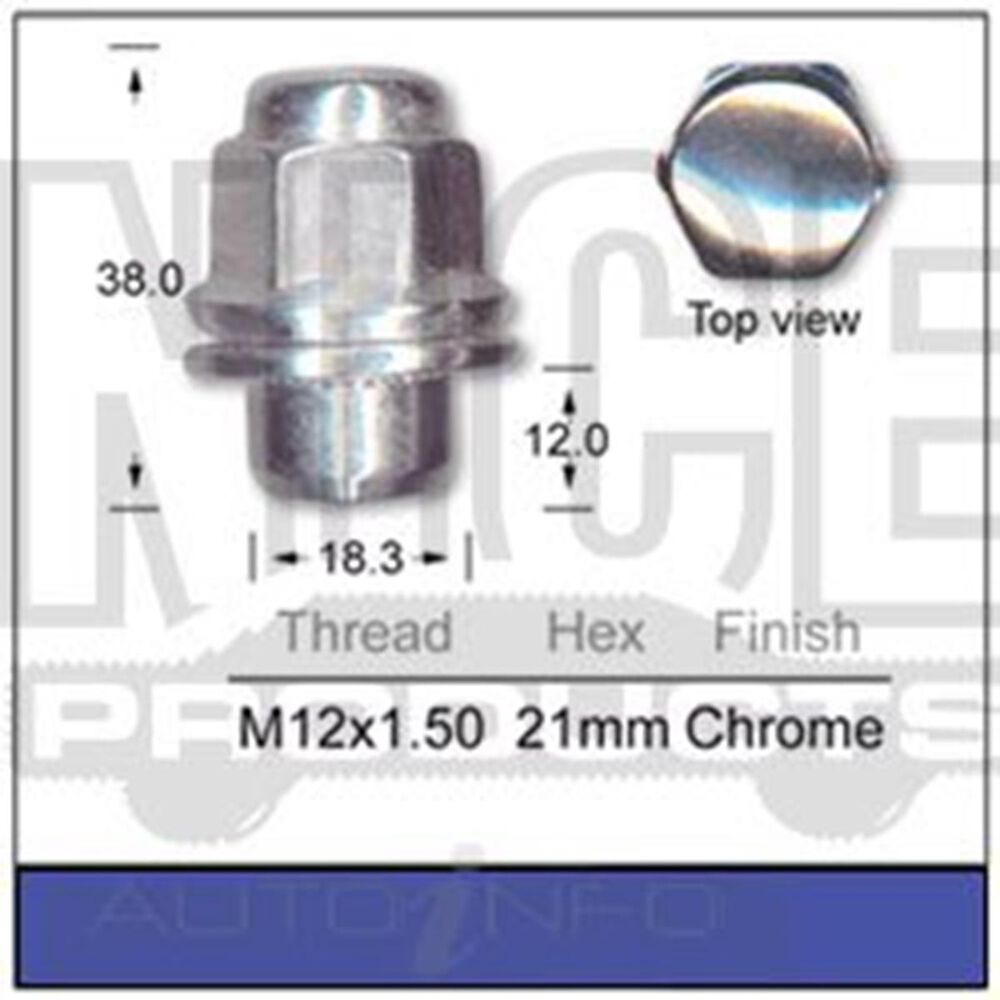 Nice Wheel Nut NN362C Supercheap Auto