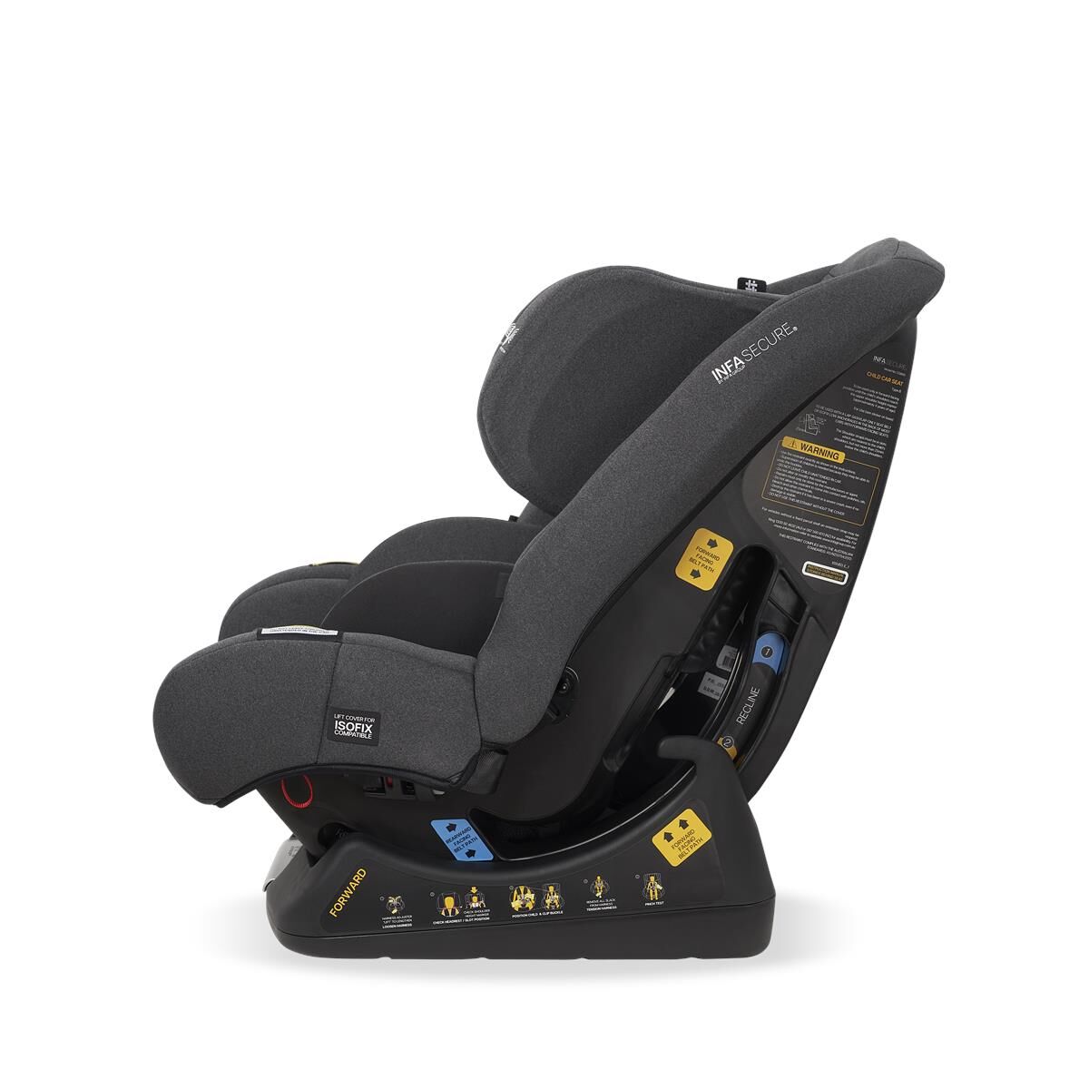 MOMENTUM GO ISOFIX 0 TO 4 YEARS - BLACK FLECK, , scaau_hi-res