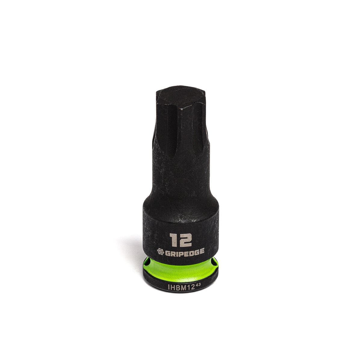 GRIPEDGE 3/8DR IMPACT HEX BIT SKT 12MM, , scaau_hi-res