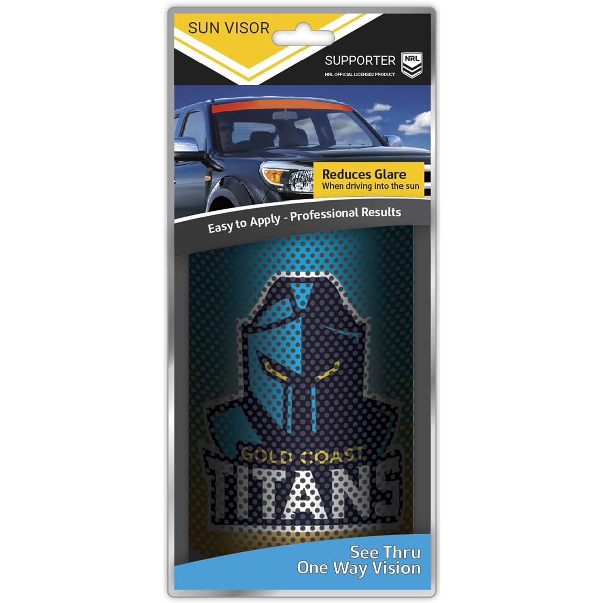 TITANS  ITAG SEE-THRU SUN VISOR - RADIANT DESIGN, , scaau_hi-res