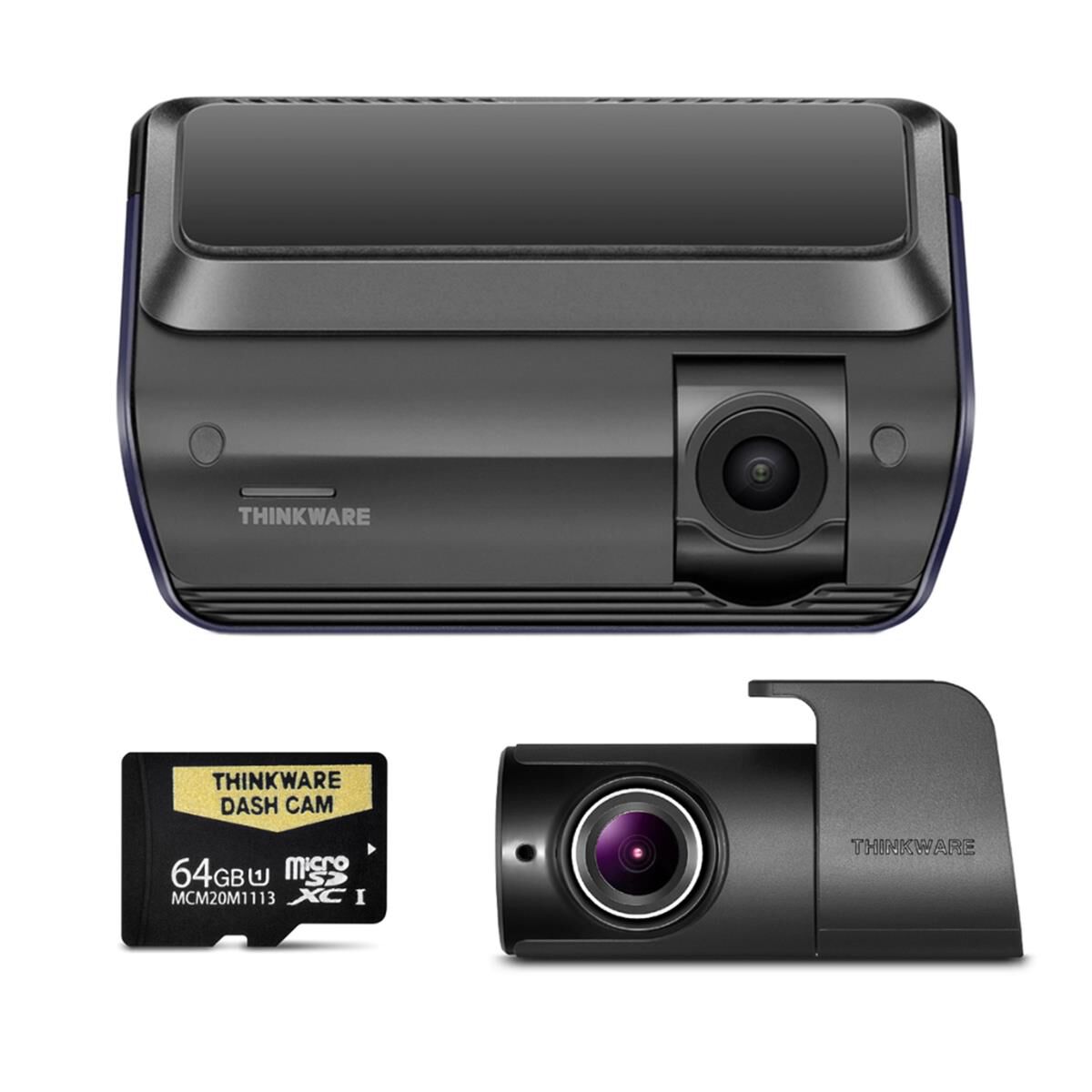 2K QHD FRONT & REAR DASH CAM KIT (Q1000) - 64GB, , scaau_hi-res
