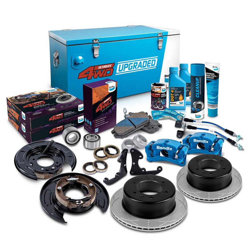 Bendix Ultimate 4WD Rear Drum to Disc Conversion Kit - U4WD-D2D303R+2 ...