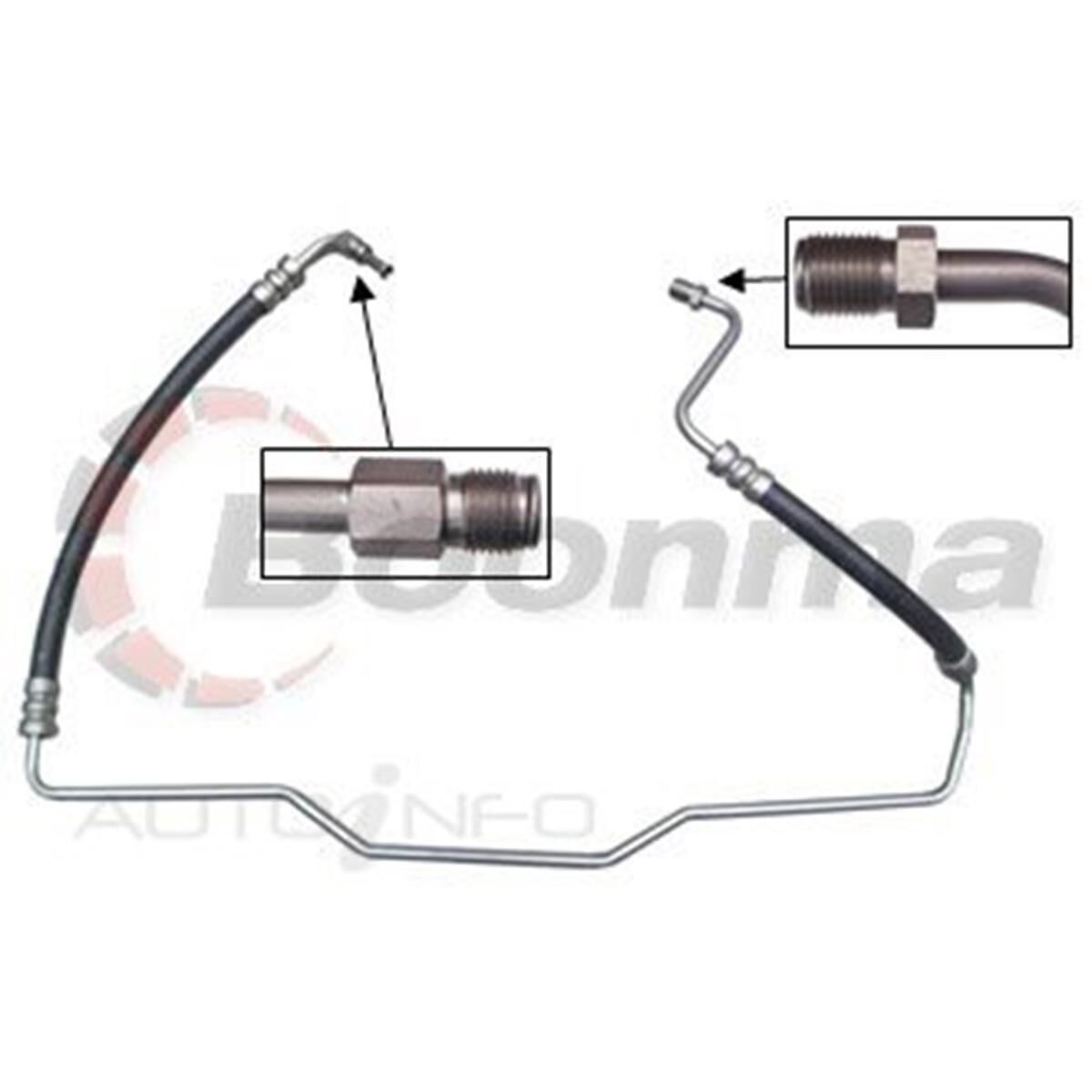 HIL KUN26 3.0L 05-15 P/S HOSE, , scaau_hi-res