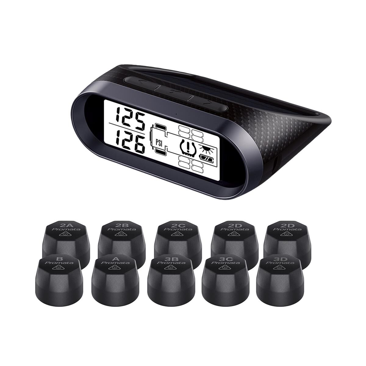 PROMATA MATA T2-10 EXTERNAL TRUCK SENSOR TPMS TYRE PRESSURE MONITOR, , scaau_hi-res