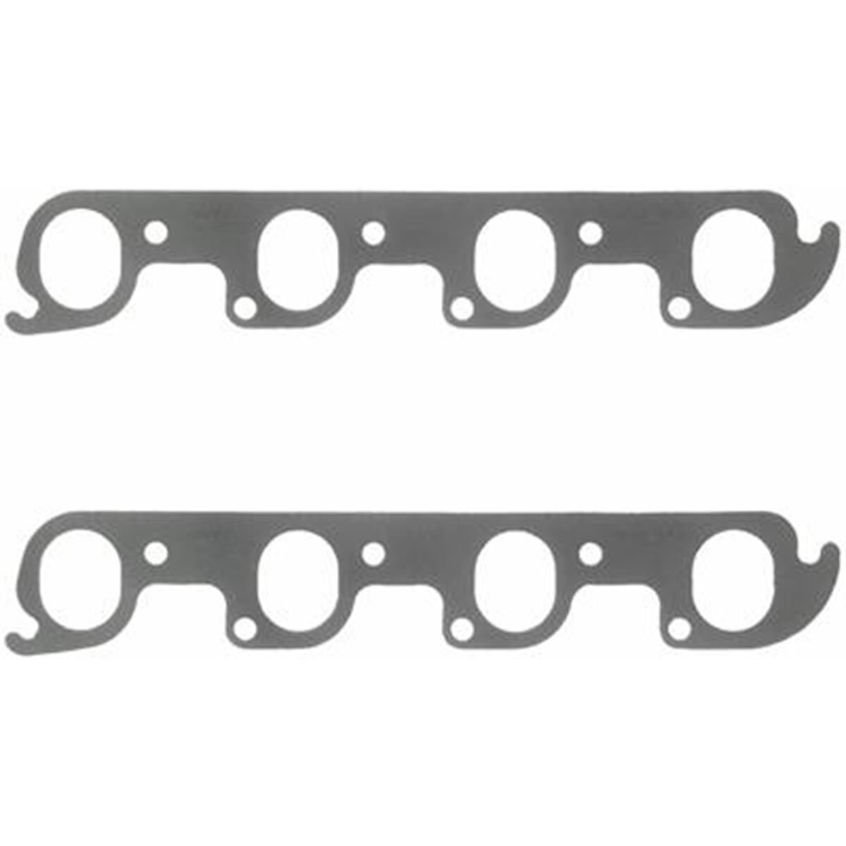 351C 2V EXHAUST GASKETS FORD STEEL CORE,1.56 X 1.98, , scaau_hi-res
