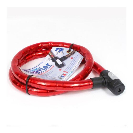 OXFORD BARRIER ARMOURED CABLE 1.4MX25MM RED, , scaau_hi-res