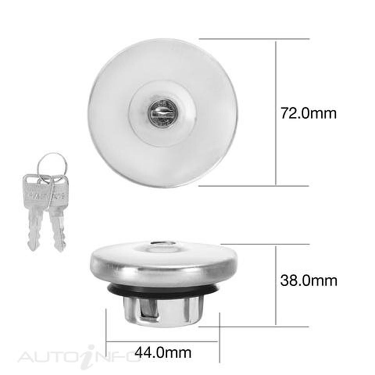 TRIDON LOCKING FUEL CAP, , scaau_hi-res
