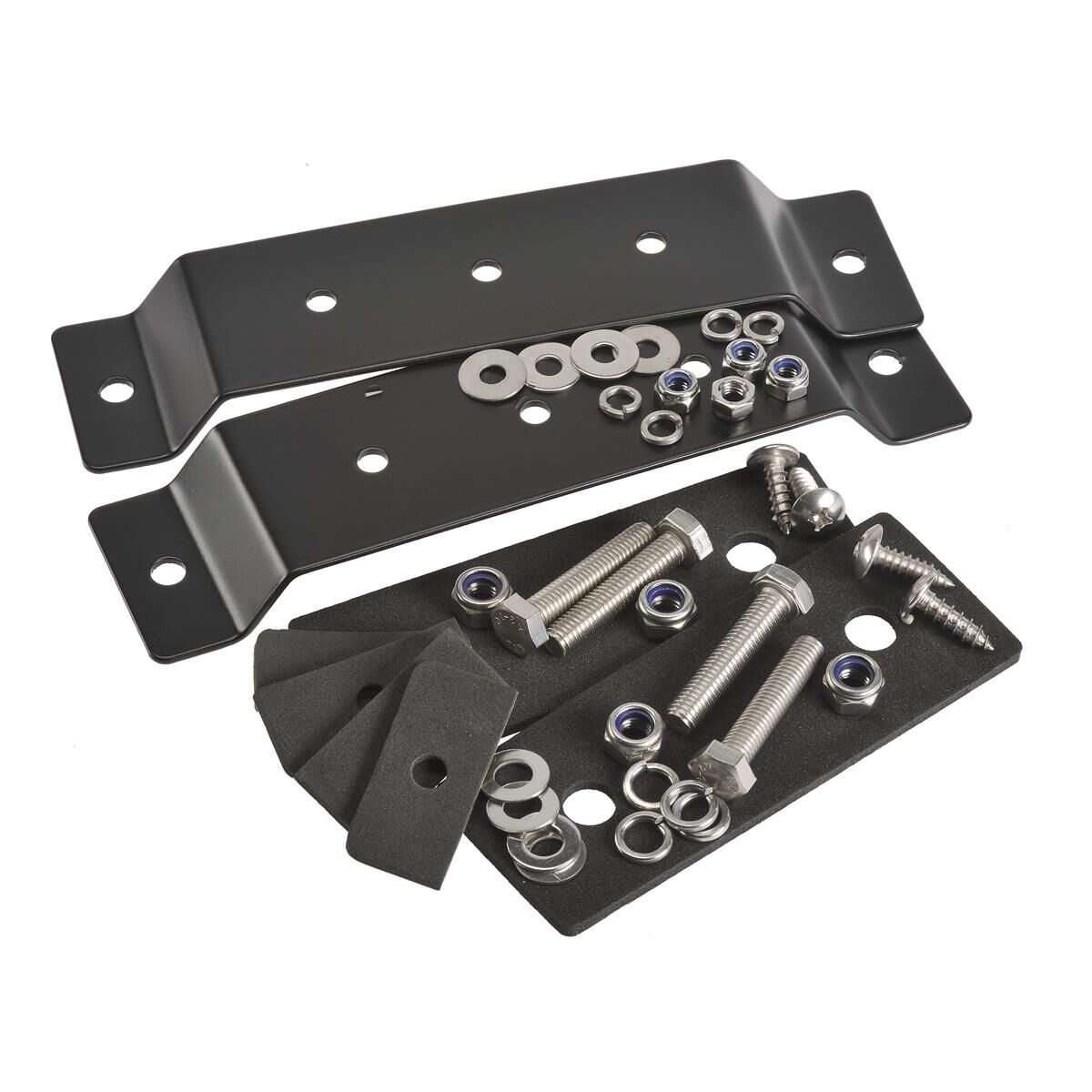 Narva 12-24 Volt Eurotech LED Light Box (Amber, Flange Base, Clear Smoked Lens), , scaau_hi-res