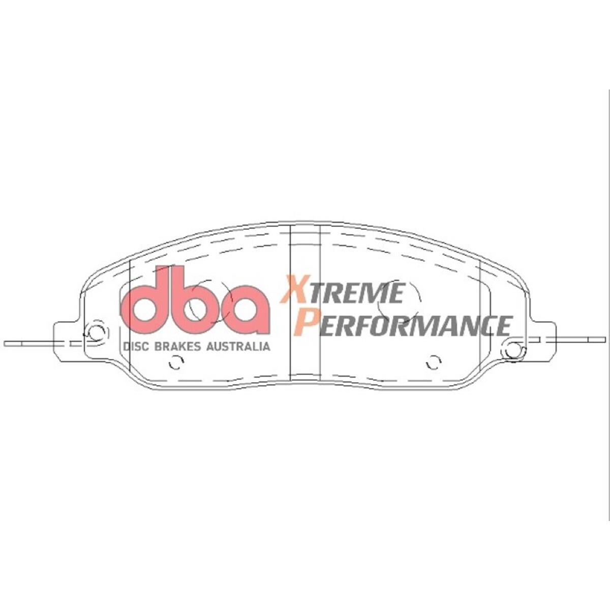 DBA XP PERFORMANCE BRAKE PADS Description Mustang 05-10 F, , scaau_hi-res