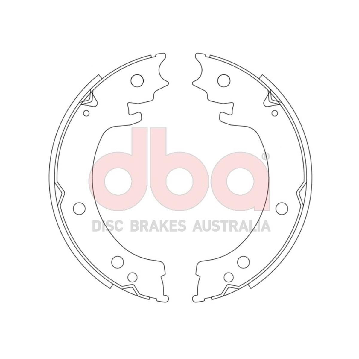 STREET SERIES BRAKE SHOES [HOLDEN / IZUZU PARKING BRAKE 210MM], , scaau_hi-res