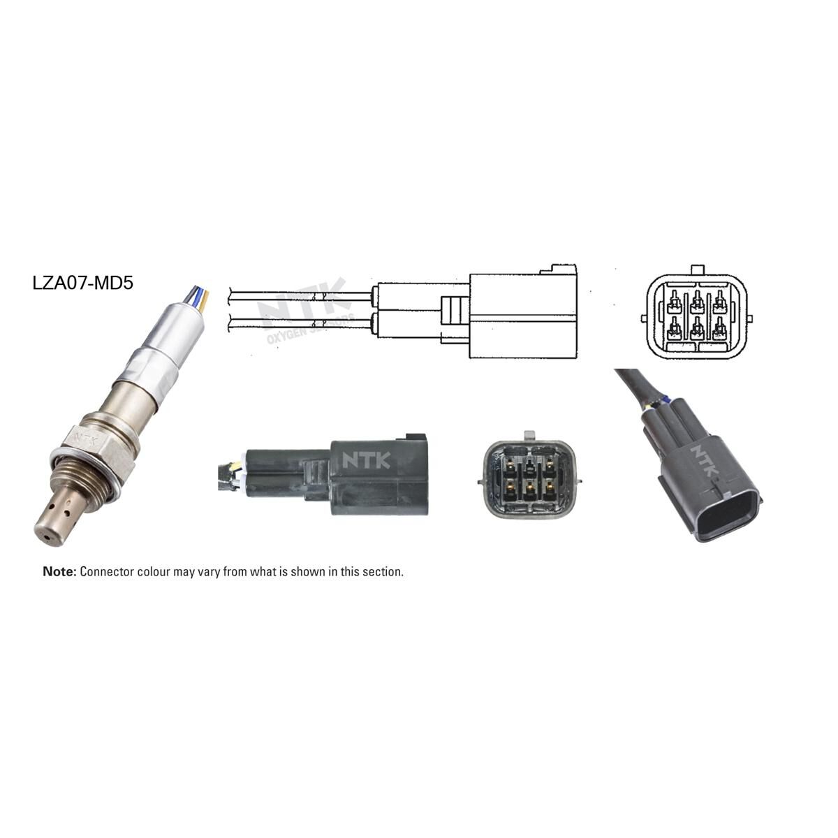 NTK AIR FUEL RATIO SENSOR - LZA07-MD5, , scaau_hi-res