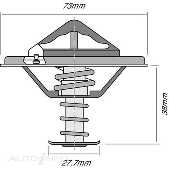 TRIDON THERMOSTAT BOXED (HIGH FLOW), , scaau_hi-res