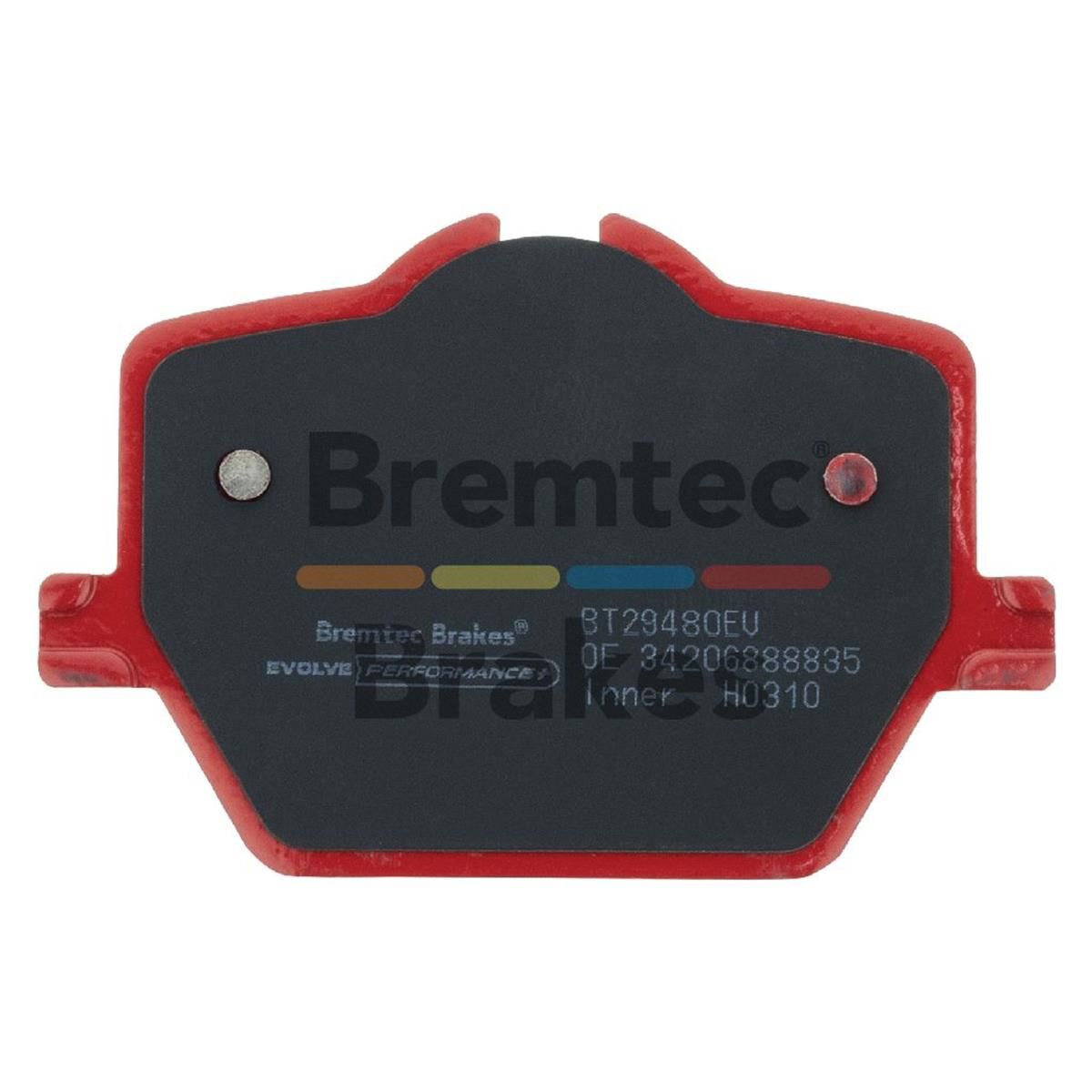 EVOLVE CERAMIC+ PERFORMANCEBMW 330 (G20) M-SPORT REAR PADLOW DUST HIGH PERFORMANCE, , scaau_hi-res