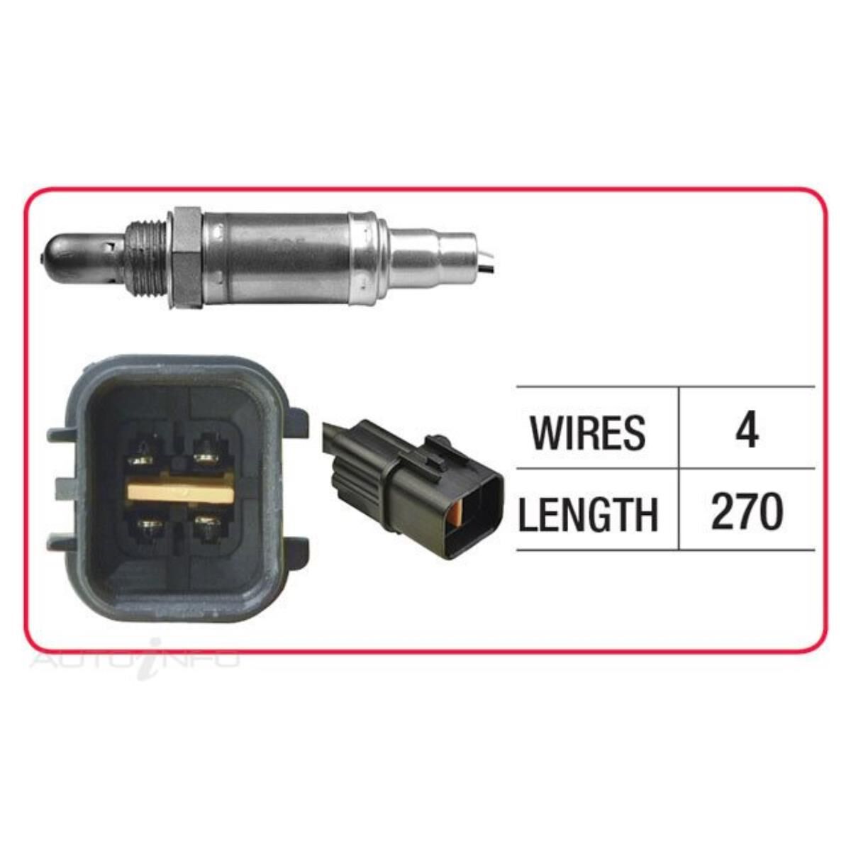 OX SENSOR - HYUNDAI 4 WIRE - WIDE BAND, , scaau_hi-res