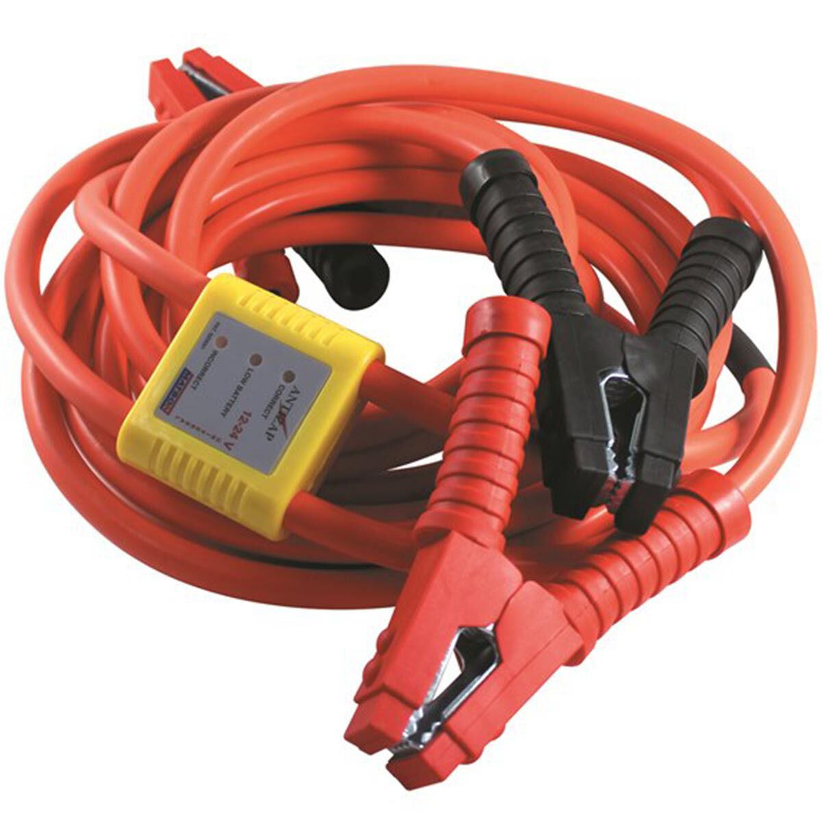 JUMPER LEADS ANTI ZAP 50MM2 6M ORANGE, , scaau_hi-res