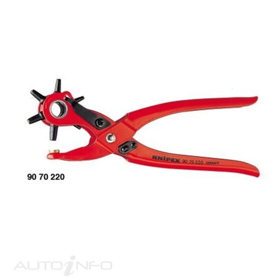 KNIPEX REVOLVING PUNCH PLIER 220MM, , scaau_hi-res