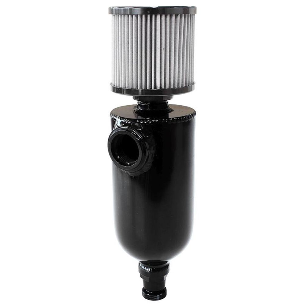 Aeroflow Universal Breather Tank 12ORB, AF771028BLK Supercheap Auto