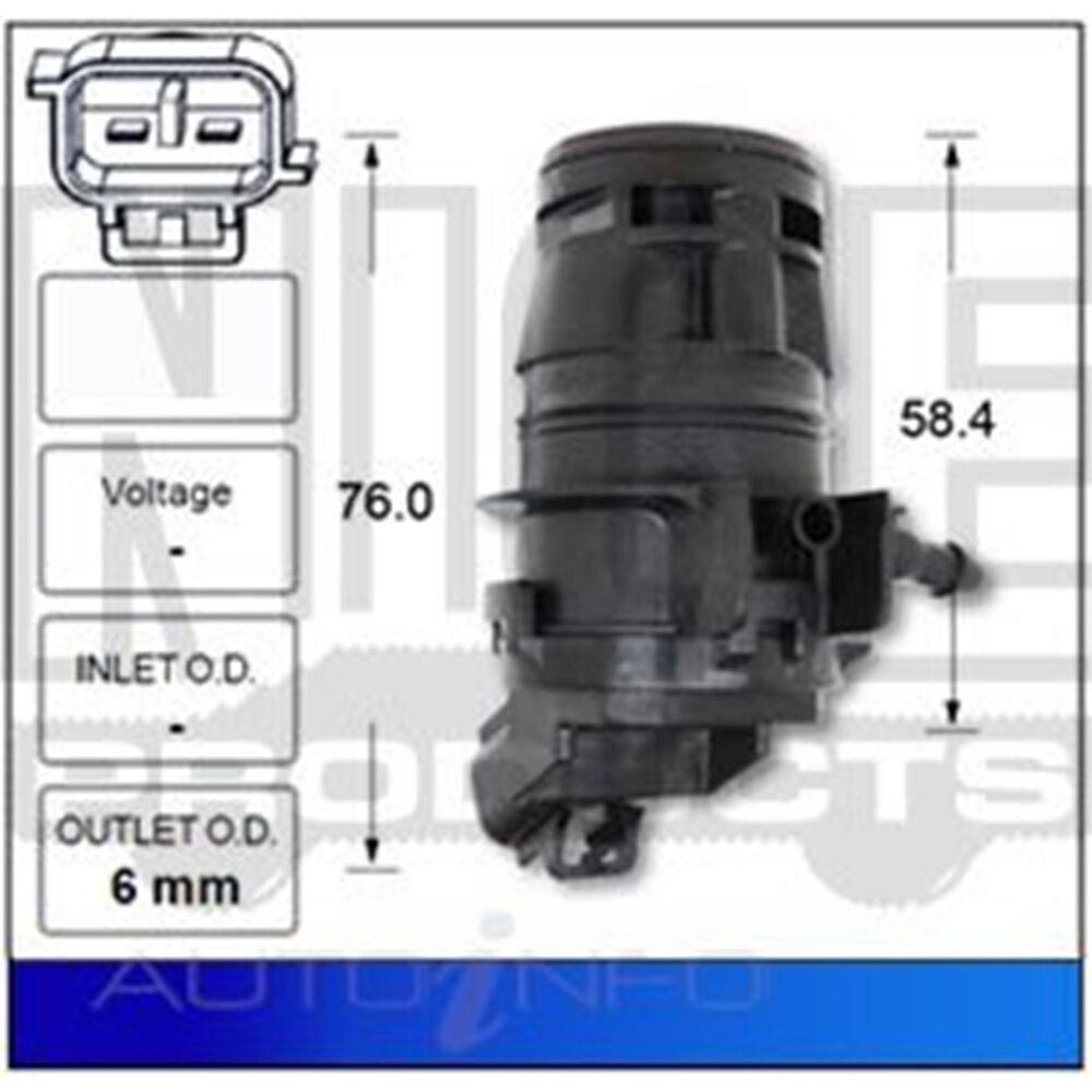 Nice Windscreen Washer Pump NWP175 Supercheap Auto