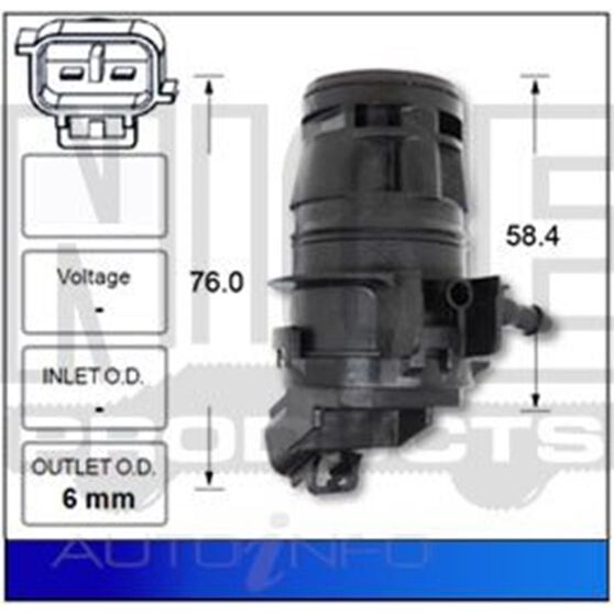 Nice Windscreen Washer Pump Nwp175 Supercheap Auto