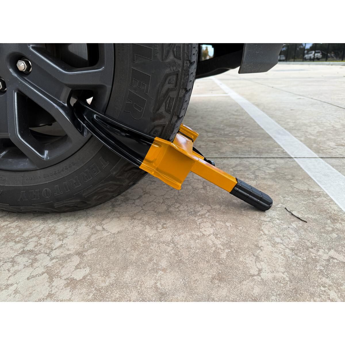 Sunrise Wheel Clamp Red Heavy Duty Anti-Theft Security, , scaau_hi-res