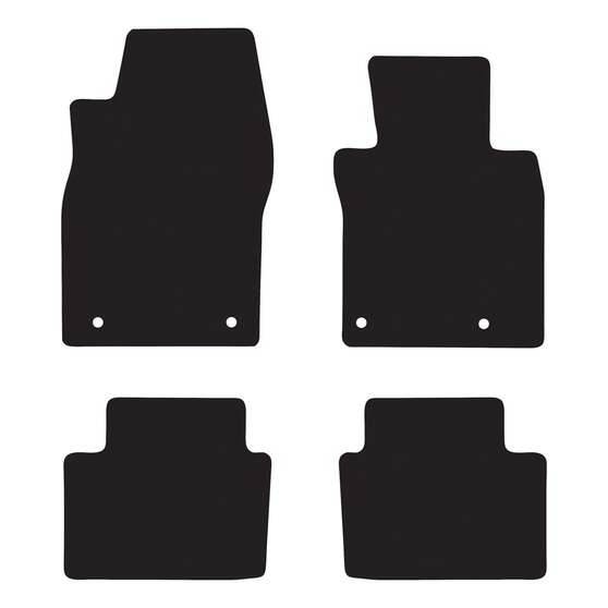 LUXURY CARPET CAR MATS FOR MAZDA 3 HATCH (4TH GEN) 2019 ONWARDS, , scaau_hi-res