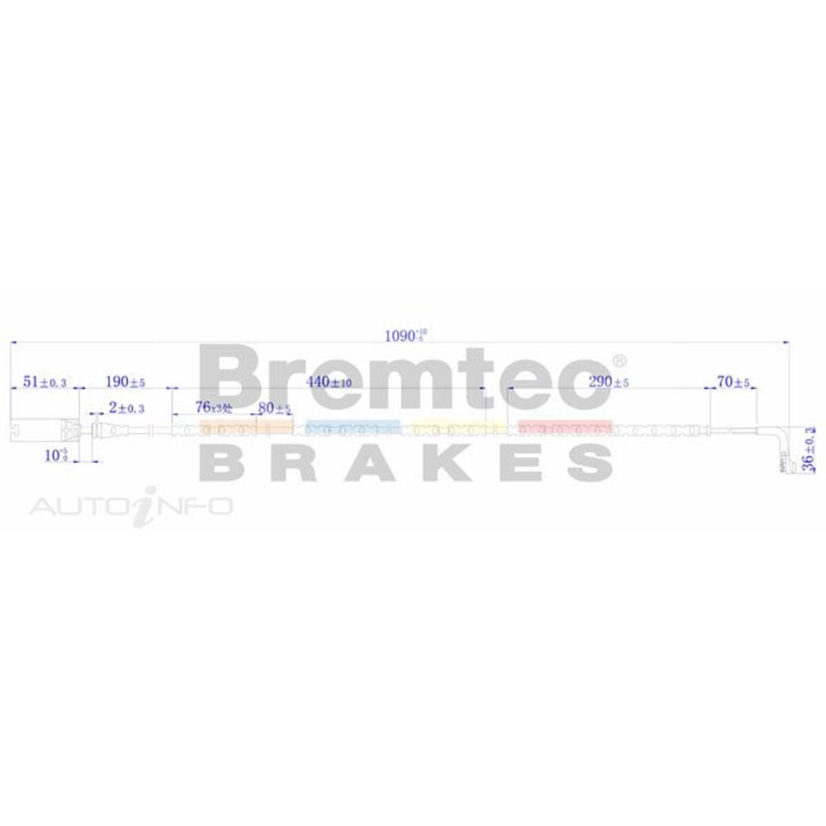 EUROLINE BRAKE WEAR SENSOR, , scaau_hi-res